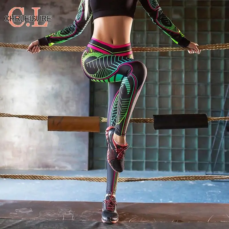 CHRLEISURE Digital Printing Woman Fitness Leggings High Waist Sport Legins Femme Workout Legging Push Up Elastic Slim Pants
CHRLEISURE Digital Printing Woman Fitness Leggings High Waist Sport Legins Femme Workout Legging Push Up Elastic Slim Pants