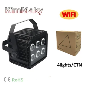 4Lights/CTN DHL Shipping Wifi Waterproof Led Battery Par Light IP65 Outdoor Lighting
4Lights/CTN DHL Shipping Wifi Waterproof Led Battery Par Light IP65 Outdoor Lighting