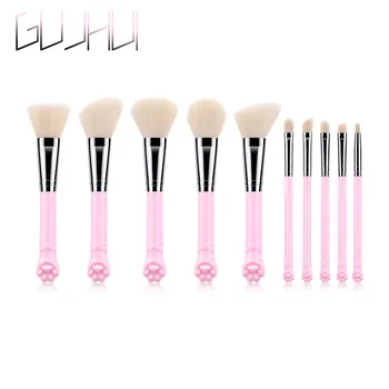 GUJHUI 10Pcs Professional Makeup Brushes Set Wood Handle Eyeshadow Eyebrow Eyeliner Blending Powder Brush Kit Makeup Tool
GUJHUI 10Pcs Professional Makeup Brushes Set Wood Handle Eyeshadow Eyebrow Eyeliner Blending Powder Brush Kit Makeup Tool