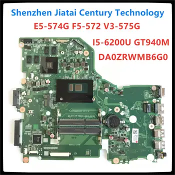 E5-574G mainboard For Acer Aspire E5-574 E5-574G F5-572 V3-575 V3-575G Motherboard I5-6200U CPU DA0ZRWMB6G0 REV:G Test original
E5-574G mainboard For Acer Aspire E5-574 E5-574G F5-572 V3-575 V3-575G Motherboard I5-6200U CPU DA0ZRWMB6G0 REV:G Test original