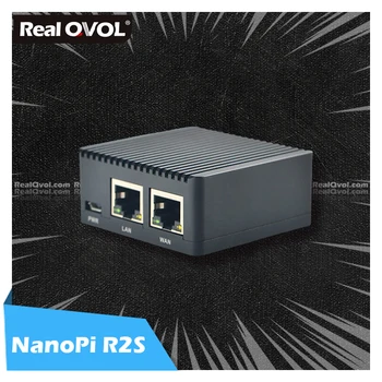 RealQvol FriendlyELEC NanoPi R2S Dual Gbps Ethernet Gateways Support OpenWrt LEDE System V2ray Ssr Linux Board Rockchip RK3328
RealQvol FriendlyELEC NanoPi R2S Dual Gbps Ethernet Gateways Support OpenWrt LEDE System V2ray Ssr Linux Board Rockchip RK3328