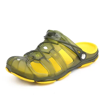 Size 40-45 Men Beach Sandals Fashion Jelly Shoes Breathable Hollow Slippers Outdoor Summer Shoes male Dropshipping
Size 40-45 Men Beach Sandals Fashion Jelly Shoes Breathable Hollow Slippers Outdoor Summer Shoes male Dropshipping