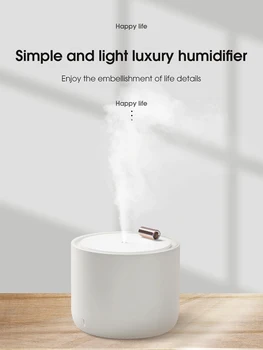 Mini low noice humiddifier, essential oil diffuser, big tank, inteligent protection and control, warm light, use while sleeping
Mini low noice humiddifier, essential oil diffuser, big tank, inteligent protection and control, warm light, use while sleeping