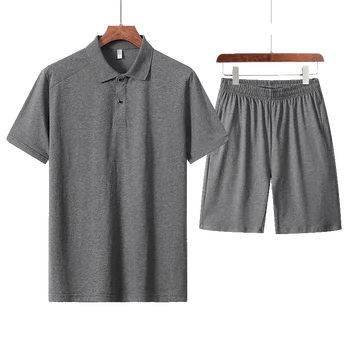 Summer Men Middle-Aged Sets 2020 Men Casual 2 PCS Sweat Suit Mems Short Sleeve Polo Shirt +Shorts Male Sportswear Tracksuit 5XL
Summer Men Middle-Aged Sets 2020 Men Casual 2 PCS Sweat Suit Mems Short Sleeve Polo Shirt +Shorts Male Sportswear Tracksuit 5XL