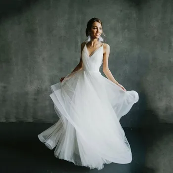 2019 Boho Wedding Dress A Line Bridal Gowns For Women Backless Elegant Vestido De Noiva Lorie Wedding Gowns For Women
2019 Boho Wedding Dress A Line Bridal Gowns For Women Backless Elegant Vestido De Noiva Lorie Wedding Gowns For Women