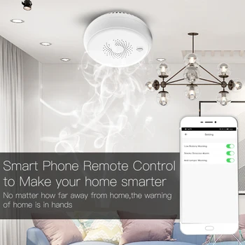 Tuya Zigbee Smart Smoke Fire Alarm Sensor Detector Smart life/tuya App Smoke Alarm Fire Protection
Tuya Zigbee Smart Smoke Fire Alarm Sensor Detector Smart life/tuya App Smoke Alarm Fire Protection