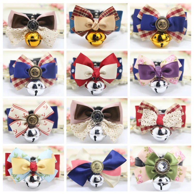 1PCS Soft Suede Tie bow bell PU Leather Puppy Dog Collar Adjustable Rhinestone Cat Pet Pink Collars Suit Small Medium Pets
1PCS Soft Suede Tie bow bell PU Leather Puppy Dog Collar Adjustable Rhinestone Cat Pet Pink Collars Suit Small Medium Pets