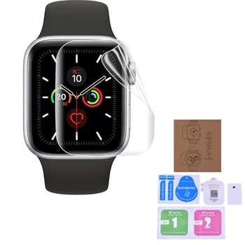 Screen Protector Clear Full Coverage Protective Film for iWatch 4 5 40MM 44MM Not Tempered Glass for Apple Watch 3 2 1 38MM 42MM
Screen Protector Clear Full Coverage Protective Film for iWatch 4 5 40MM 44MM Not Tempered Glass for Apple Watch 3 2 1 38MM 42MM