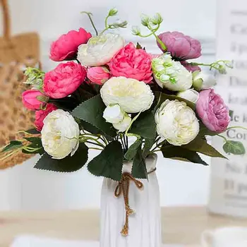 1pcs Artificial Flower Silk Rose Head For Wedding Home Christmas Decoration Diy Wreath Scrapbook Gift Box Fake Flower
1pcs Artificial Flower Silk Rose Head For Wedding Home Christmas Decoration Diy Wreath Scrapbook Gift Box Fake Flower