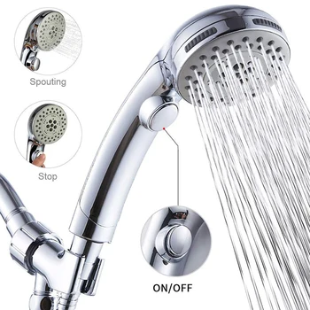 Shower Head Sprayer Bath High Pressure Handheld Adjustable for Home Bathroom L9
Shower Head Sprayer Bath High Pressure Handheld Adjustable for Home Bathroom L9
