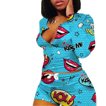 H1515 Hot selling women's fashion casual suit lovely large home clothes two piece set S-4XL
H1515 Hot selling women's fashion casual suit lovely large home clothes two piece set S-4XL