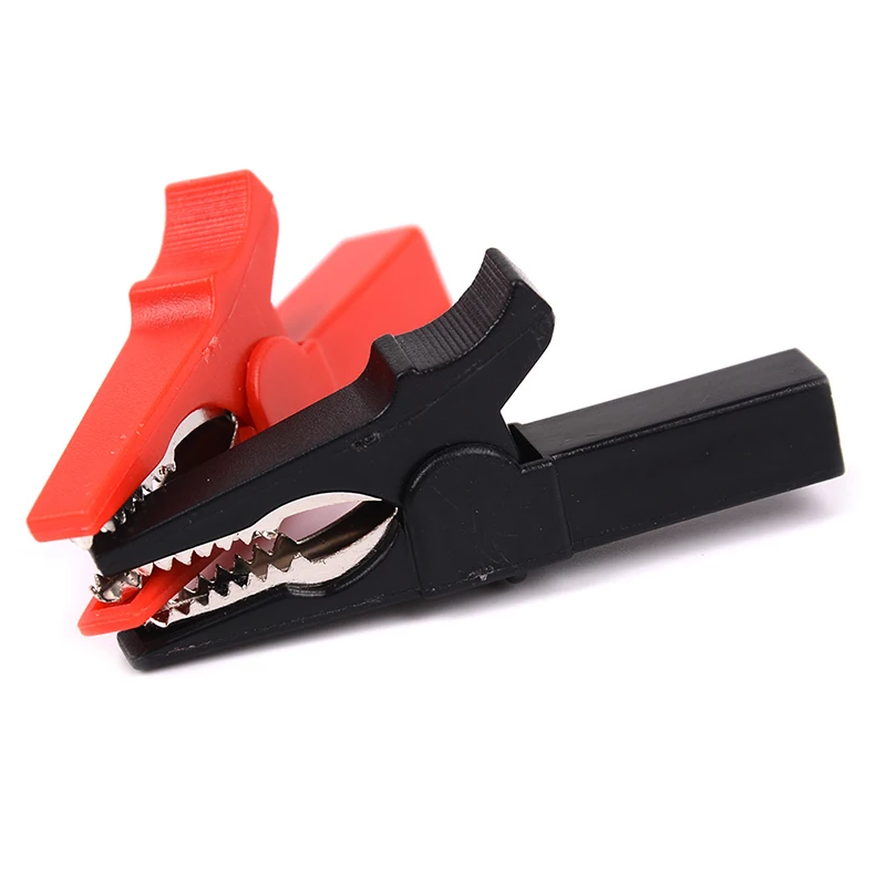 Description Picture 2 of item4pcs 55mm Alligator Clip + Banana Plug, Test Probe With 4mm Banana Plug Cable Clips Red +black