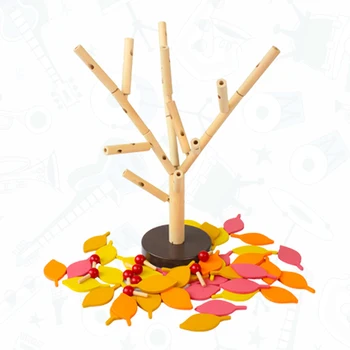 Inserting Leaves 3D Tree Blocks Wooden Building Blocks Set Kids Early Educational Toy M09
Inserting Leaves 3D Tree Blocks Wooden Building Blocks Set Kids Early Educational Toy M09