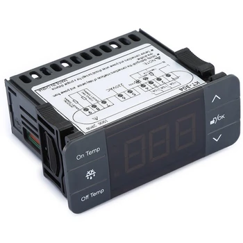KT-304 Digital Temperature Controller Thermoregulator Thermocouple Sensor with Refrigeration Defrost Fan Function 220V
KT-304 Digital Temperature Controller Thermoregulator Thermocouple Sensor with Refrigeration Defrost Fan Function 220V