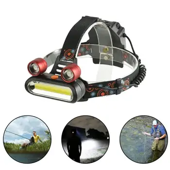 USB Charging 4Modes LTS+COB LED Headlight Angle Adjustable Fishing Headlamp
USB Charging 4Modes LTS+COB LED Headlight Angle Adjustable Fishing Headlamp