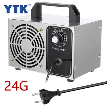 220V 24g/h Ozone Generator Household Timing Purifier Sterilization Disinfection Clean Formaldehyde Air Freshener Ozone Machine
220V 24g/h Ozone Generator Household Timing Purifier Sterilization Disinfection Clean Formaldehyde Air Freshener Ozone Machine