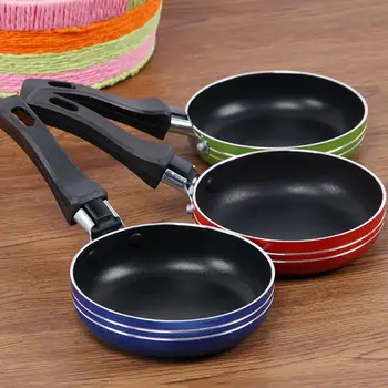 Mini Cooking Pan Non-Stick Frying Pan Portable Breakfast Pan with Handle Suitable for Frying Eggs and Making Breakfast
Mini Cooking Pan Non-Stick Frying Pan Portable Breakfast Pan with Handle Suitable for Frying Eggs and Making Breakfast