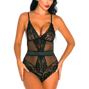 Women Sexy Lingerie One Piece One-piece Garment Lace Cups Bodysuit Underwear Lingerie Sleepwear Bra Set Conjunto de lenceria 
Women Sexy Lingerie One Piece One-piece Garment Lace Cups Bodysuit Underwear Lingerie Sleepwear Bra Set Conjunto de lenceria