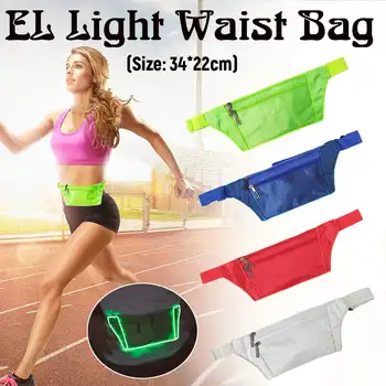 4Colors 34*22cm Plastic EL Light Lighting Waist Bag Belt Adjustable for Outdoor Hiking Sport Accessories
4Colors 34*22cm Plastic EL Light Lighting Waist Bag Belt Adjustable for Outdoor Hiking Sport Accessories