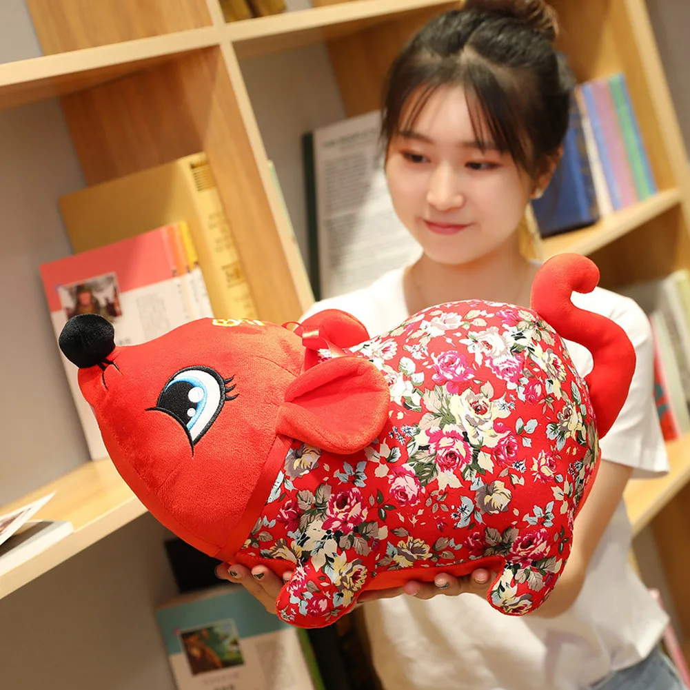 2020 Red Tang suit mouse new year doll plush toy stuffed rat mascot high quality small gifts home decore new year gift for kids 
2020 Red Tang suit mouse new year doll plush toy stuffed rat mascot high quality small gifts home decore new year gift for kids
