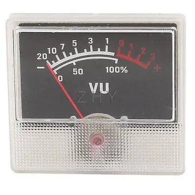 500uA 700 Ohm No Lamp 55mmx50mm Analog Amplifier VU Header Panel Meter
500uA 700 Ohm No Lamp 55mmx50mm Analog Amplifier VU Header Panel Meter