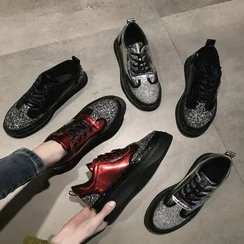 OLOMM 2019 female new wild black red old shoes fashion casual sponge cake women's shoes 
OLOMM 2019 female new wild black red old shoes fashion casual sponge cake women's shoes