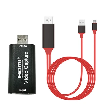 Audio USB 2.0 To HDMI Video Card Computer Components Mini Game Grabber Plug And Play Online Teaching Universal HD 1080P
Audio USB 2.0 To HDMI Video Card Computer Components Mini Game Grabber Plug And Play Online Teaching Universal HD 1080P