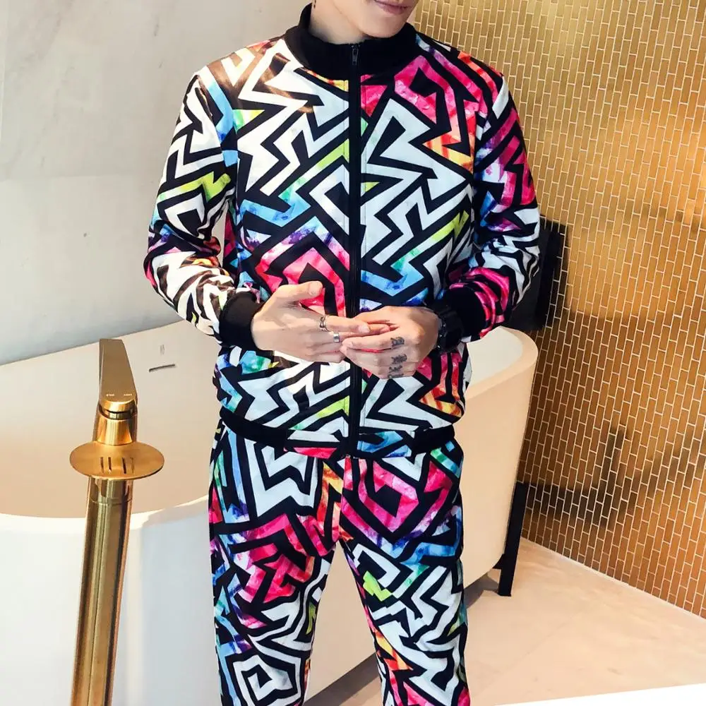 High Quality Stylish Tracksuit Men Autumn Two Piece Set Men Slim Fit Outfits Stripe Jacket And Pants Men Running Sportswear Set
High Quality Stylish Tracksuit Men Autumn Two Piece Set Men Slim Fit Outfits Stripe Jacket And Pants Men Running Sportswear Set