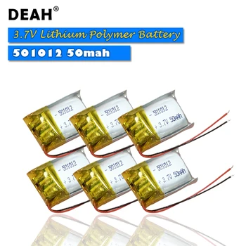 6-50PCS 501012 50mah Lipo cells 3.7V Lithium Polymer Rechargeable Battery For MP3 MP4 DVD GPS car recorder Bluetooth headset Toy
6-50PCS 501012 50mah Lipo cells 3.7V Lithium Polymer Rechargeable Battery For MP3 MP4 DVD GPS car recorder Bluetooth headset Toy
