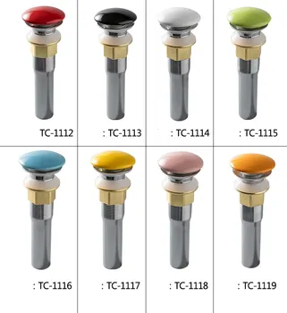 Color Drain Without Over Flow Bathroom Accessories Drainer for Ceramic Basin Sinks TC-8008
Color Drain Without Over Flow Bathroom Accessories Drainer for Ceramic Basin Sinks TC-8008