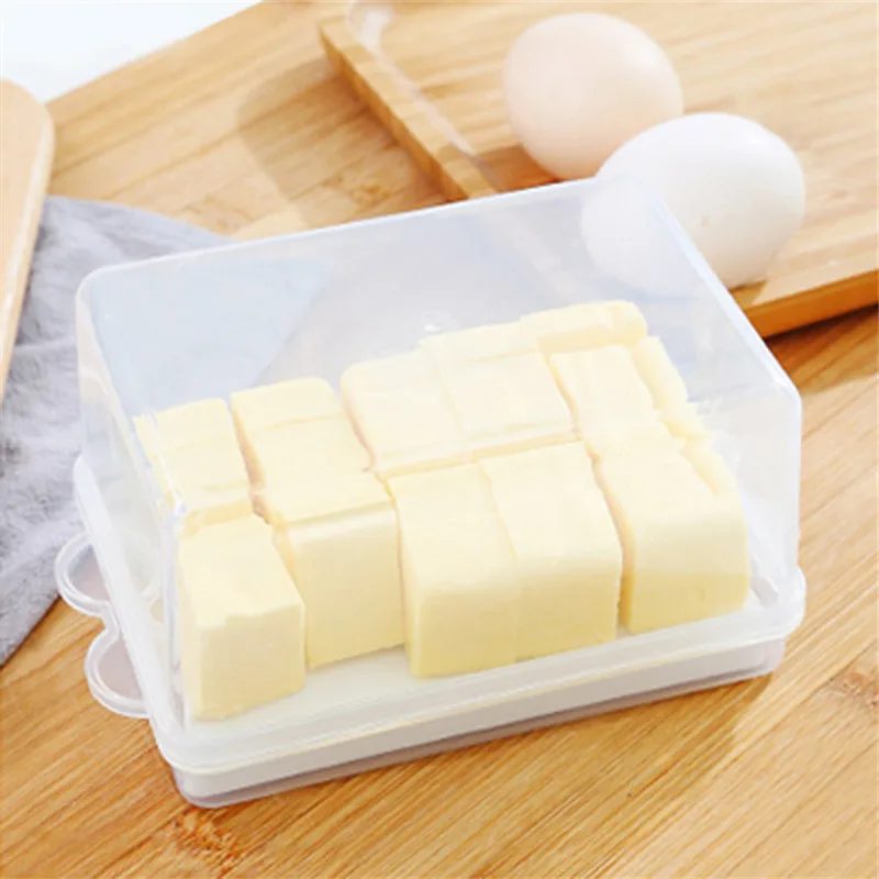 Plastic Butter Storage Box Container Transparent Cheese Server Keeper Tray With Knife & Partition Japan Original Butter Dish Box
Plastic Butter Storage Box Container Transparent Cheese Server Keeper Tray With Knife & Partition Japan Original Butter Dish Box
