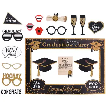 19pcs in 1 Set Photo Frame 2020 Graduation Creative Photo Frame Selfie Frame Photography Picture Accessories for Graduation
19pcs in 1 Set Photo Frame 2020 Graduation Creative Photo Frame Selfie Frame Photography Picture Accessories for Graduation