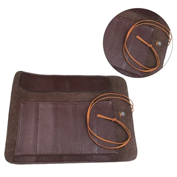 2 Pcs Seal Cutting Tools Knives Roll Up Bag Carving Pocket Knives Leather Bag Multi-pockets Storage Organizer (Brown)
2 Pcs Seal Cutting Tools Knives Roll Up Bag Carving Pocket Knives Leather Bag Multi-pockets Storage Organizer (Brown)