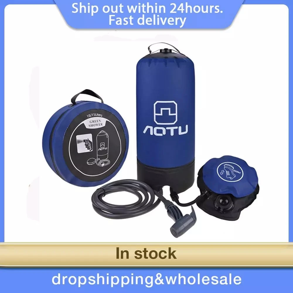 11L Inflatable Shower Bag With Foot Pump Pressure Bathing Water Bag For Outdoor Travel Hiking Camping Beach Washing Cars Tools
11L Inflatable Shower Bag With Foot Pump Pressure Bathing Water Bag For Outdoor Travel Hiking Camping Beach Washing Cars Tools