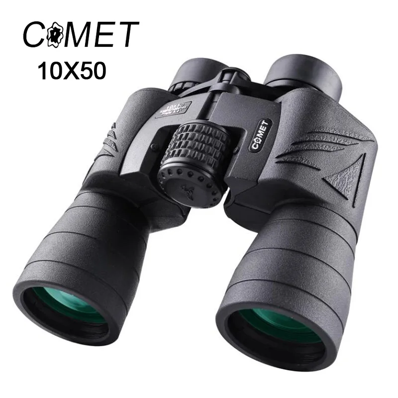 

Porro 10X50 Binoculars Telescope Long Range HD Powerful Night Vision Big Eyepiece Professional Bird Watching Outdoor For Camping