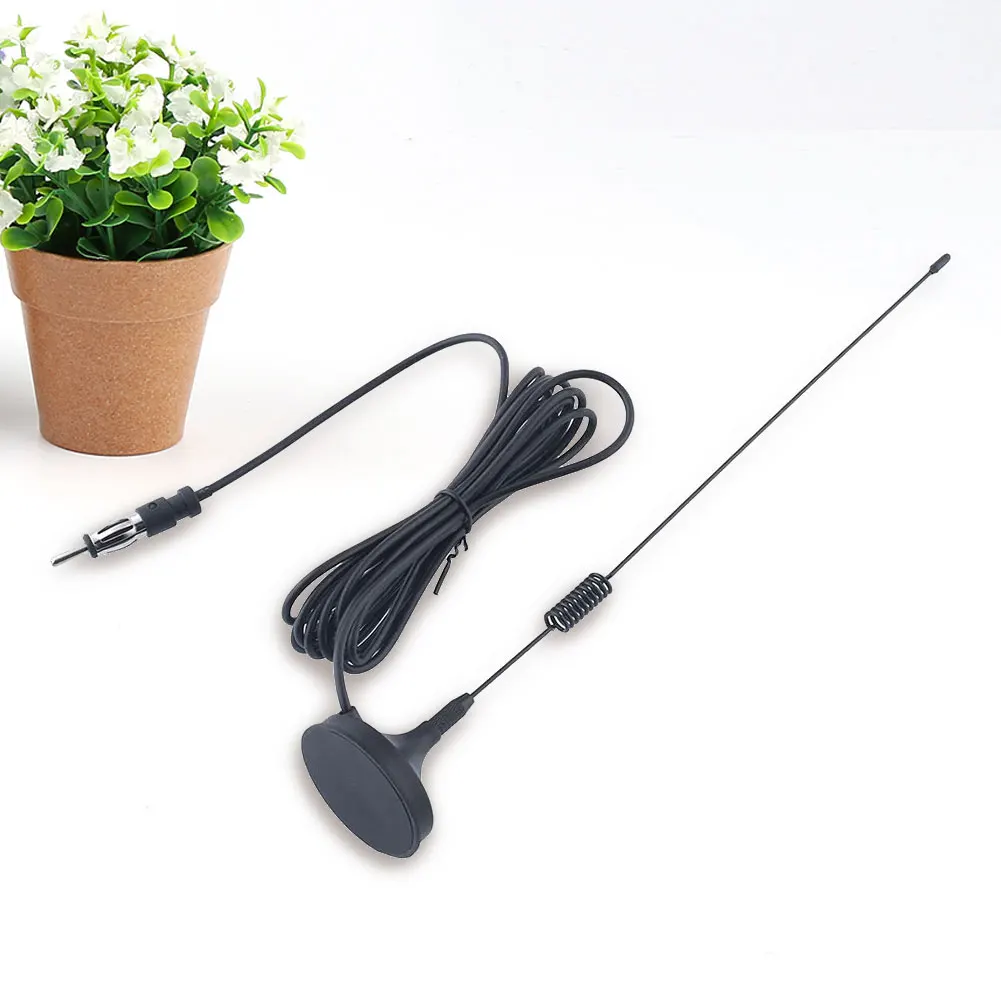 Vehemo Magnetic Base Car Antenna Wireless Radioantenna Am/Fm Aerial for Ground Wave Digital Reception Radio Antenna Black Auto
Vehemo Magnetic Base Car Antenna Wireless Radioantenna Am/Fm Aerial for Ground Wave Digital Reception Radio Antenna Black Auto