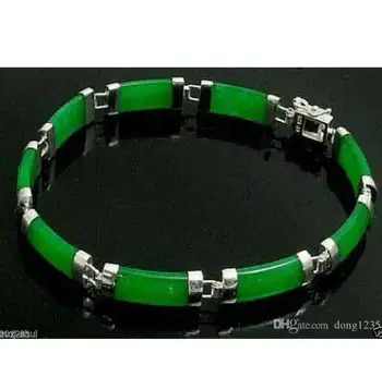 Fashion jewelry Free Shipping new of Peking, China Selling Jadeite bracelet <<Pretty Natural Green new Silver Fortune Lucky Lin
Fashion jewelry Free Shipping new of Peking, China Selling Jadeite bracelet <<Pretty Natural Green new Silver Fortune Lucky Lin