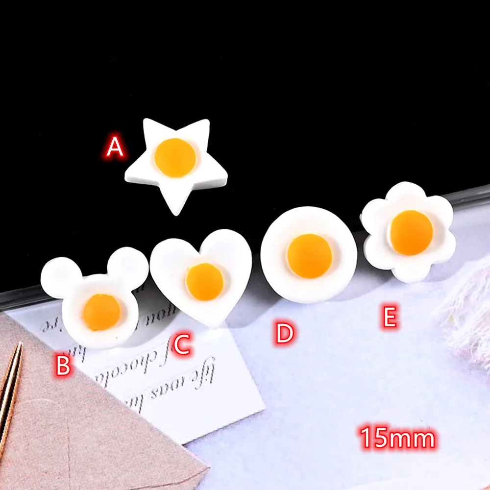 Cute Fried Egg Flat Back Cabochon Scrapbooking 20pcs Fake Foods Omelette Cabohons Hair Bow Center Embellishments DIY Accessories
Cute Fried Egg Flat Back Cabochon Scrapbooking 20pcs Fake Foods Omelette Cabohons Hair Bow Center Embellishments DIY Accessories