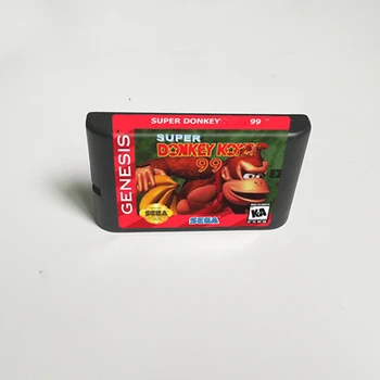 Super Donkey 99 Game Kong - 16 Bit MD Game Card for Sega Megadrive Genesis Video Game Console Cartridge
Super Donkey 99 Game Kong - 16 Bit MD Game Card for Sega Megadrive Genesis Video Game Console Cartridge