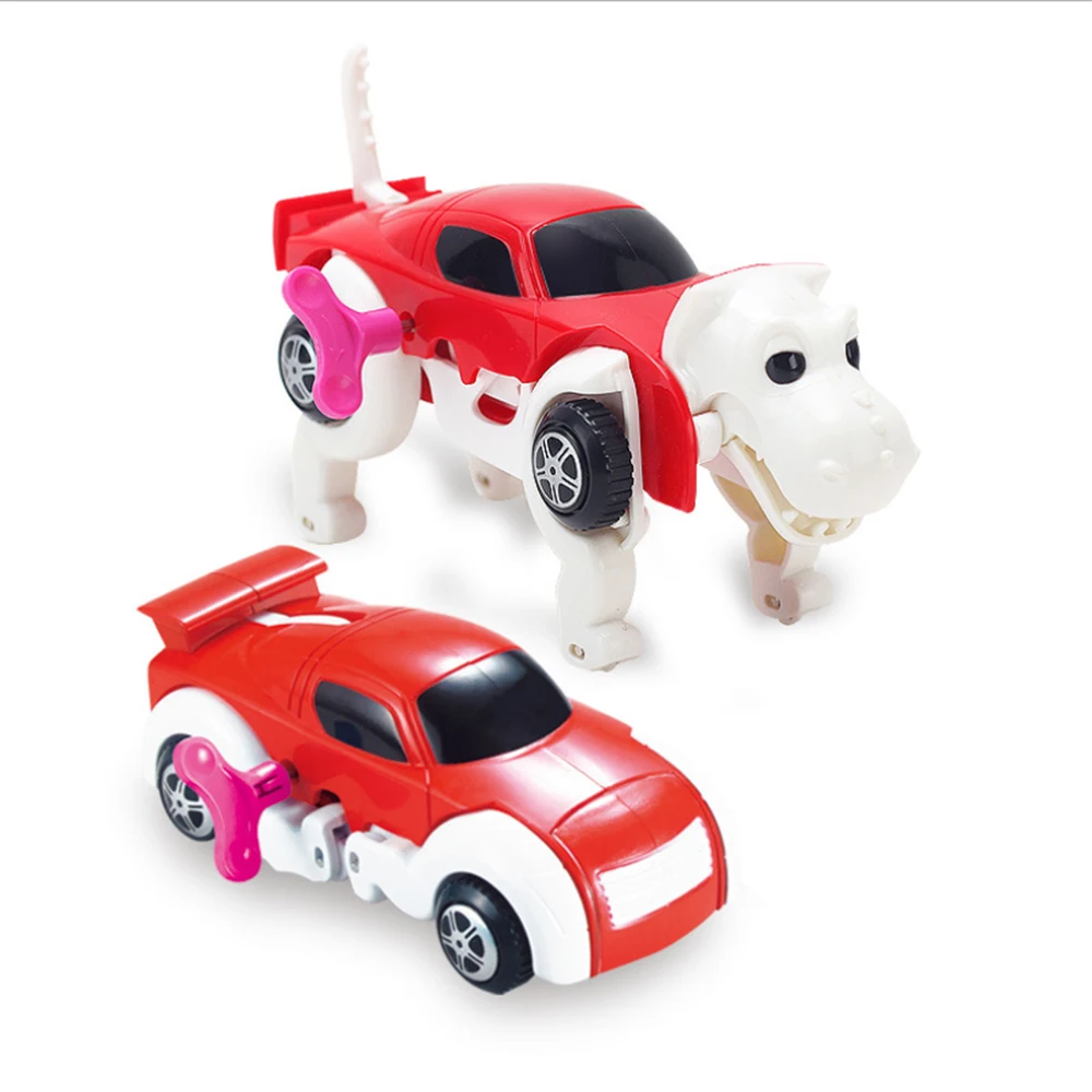 3 Colors Windup Automatic transform Dog Deformation Clockwork Car Vehicle Wind-up Toys For Children Wind Up Christmas Kids Gifts
3 Colors Windup Automatic transform Dog Deformation Clockwork Car Vehicle Wind-up Toys For Children Wind Up Christmas Kids Gifts
