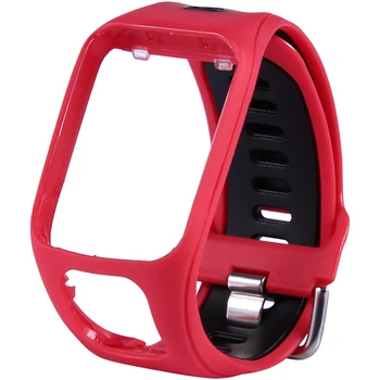 Replacement Silicone Band Strap for TomTom Runner 2 / 3 Spark/3 Sport GPS Watch Water Resistant Smart Watch Strap Accessories(Re
Replacement Silicone Band Strap for TomTom Runner 2 / 3 Spark/3 Sport GPS Watch Water Resistant Smart Watch Strap Accessories(Re