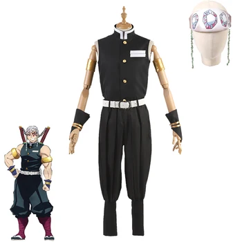 Anime Demon Slayer: Kimetsu no Yaiba Uzui Tengen Cosplay Costumes Halloween Carnival Uniform Tops Pants Outfit Custom Made
Anime Demon Slayer: Kimetsu no Yaiba Uzui Tengen Cosplay Costumes Halloween Carnival Uniform Tops Pants Outfit Custom Made
