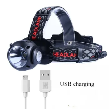 LED Headlamp T6 outdoor strong light 360 angle rotating with warning red light USB charging torch camping Fishing 18650
LED Headlamp T6 outdoor strong light 360 angle rotating with warning red light USB charging torch camping Fishing 18650