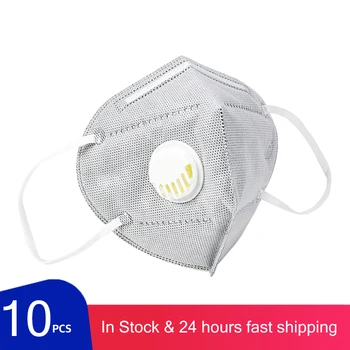 10pcs Face Mask 6 Layers Filters mascherina con valvola valve Mask Particulate Respirator PM2.5 Protect 95% Filteration
10pcs Face Mask 6 Layers Filters mascherina con valvola valve Mask Particulate Respirator PM2.5 Protect 95% Filteration