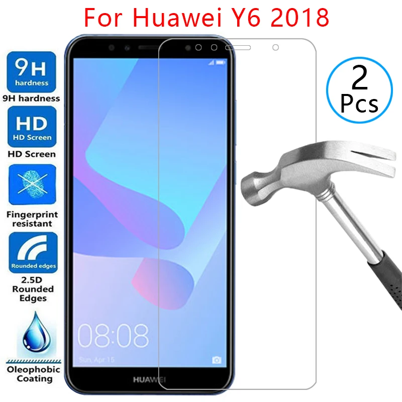 Защитный чехол для huawei y6 prime 2018 закаленное стекло | Мобильные телефоны и