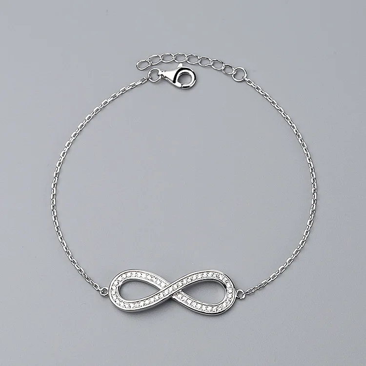 CMajor Sterling Silver JewelryFashion Temperament 8 Shapes Infinite Charm Adjustable Silver Bracelet for Women
CMajor Sterling Silver JewelryFashion Temperament 8 Shapes Infinite Charm Adjustable Silver Bracelet for Women