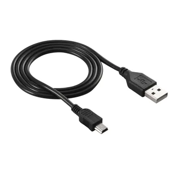 High-Speed 80cm USB 2.0 Male A to Mini B 5-pin Charging Cable For Digital Cameras Hot-swappable USB Data Charger Cable Black
High-Speed 80cm USB 2.0 Male A to Mini B 5-pin Charging Cable For Digital Cameras Hot-swappable USB Data Charger Cable Black