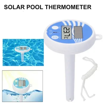 Solar Powered Digital Thermometer Accurate Water Temperature Gauge Aquarium Measure Tool for Swimming Pools Spas Bath Water
Solar Powered Digital Thermometer Accurate Water Temperature Gauge Aquarium Measure Tool for Swimming Pools Spas Bath Water