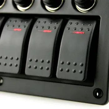 Car 8 Gang On-Off Ignition 3 Pin Toggle Rocker Switch Panel for RV Vehicle Truck Trailer Yacht 
Car 8 Gang On-Off Ignition 3 Pin Toggle Rocker Switch Panel for RV Vehicle Truck Trailer Yacht