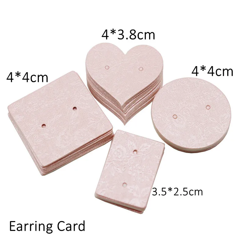 30Pcs/100Pcs Paper Pink Print Label Cards Small Stud Earring Packaging Tags Or 12x4.5cm Neckalce Display Labels
30Pcs/100Pcs Paper Pink Print Label Cards Small Stud Earring Packaging Tags Or 12x4.5cm Neckalce Display Labels